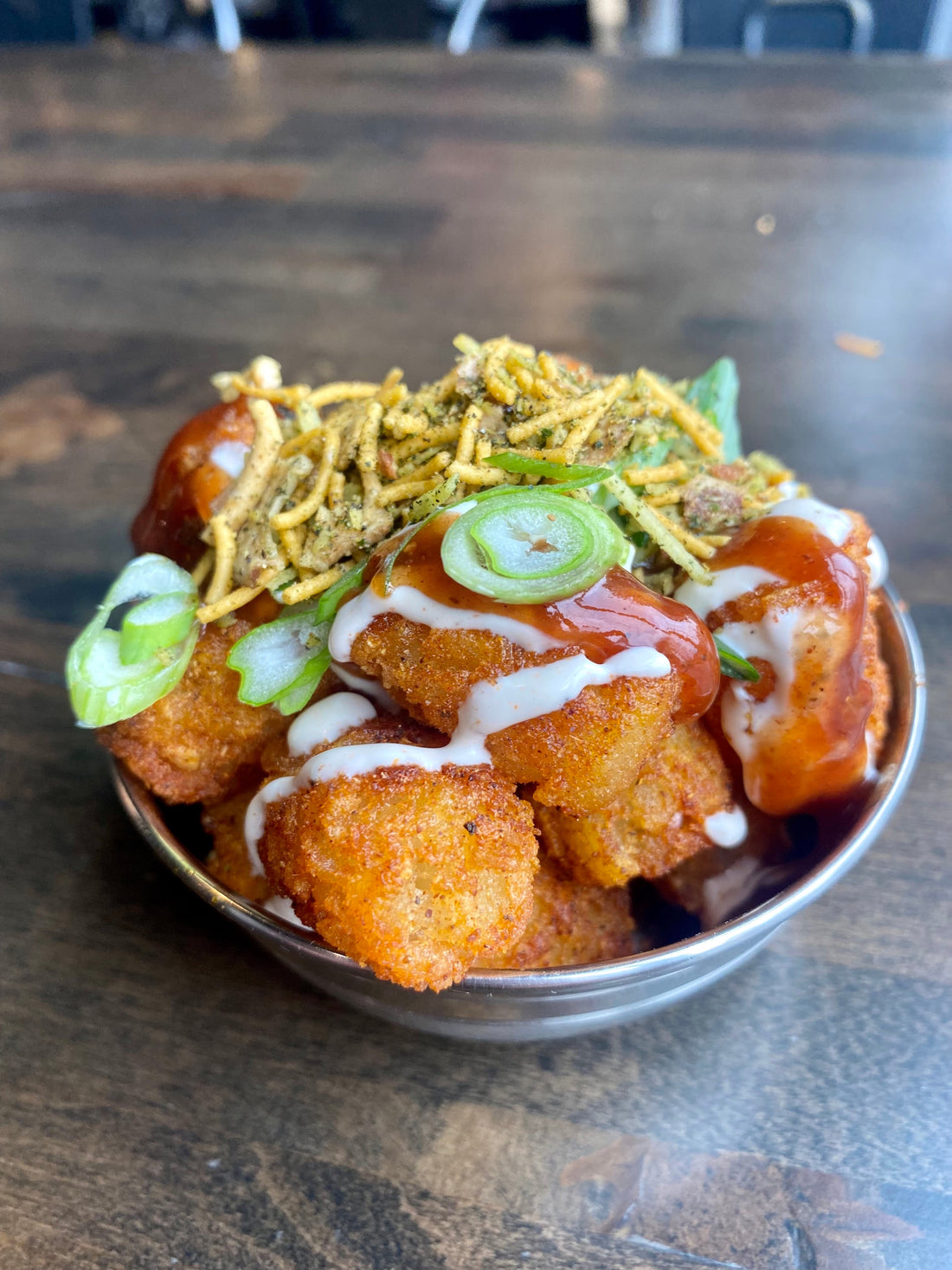 Chaat Tots