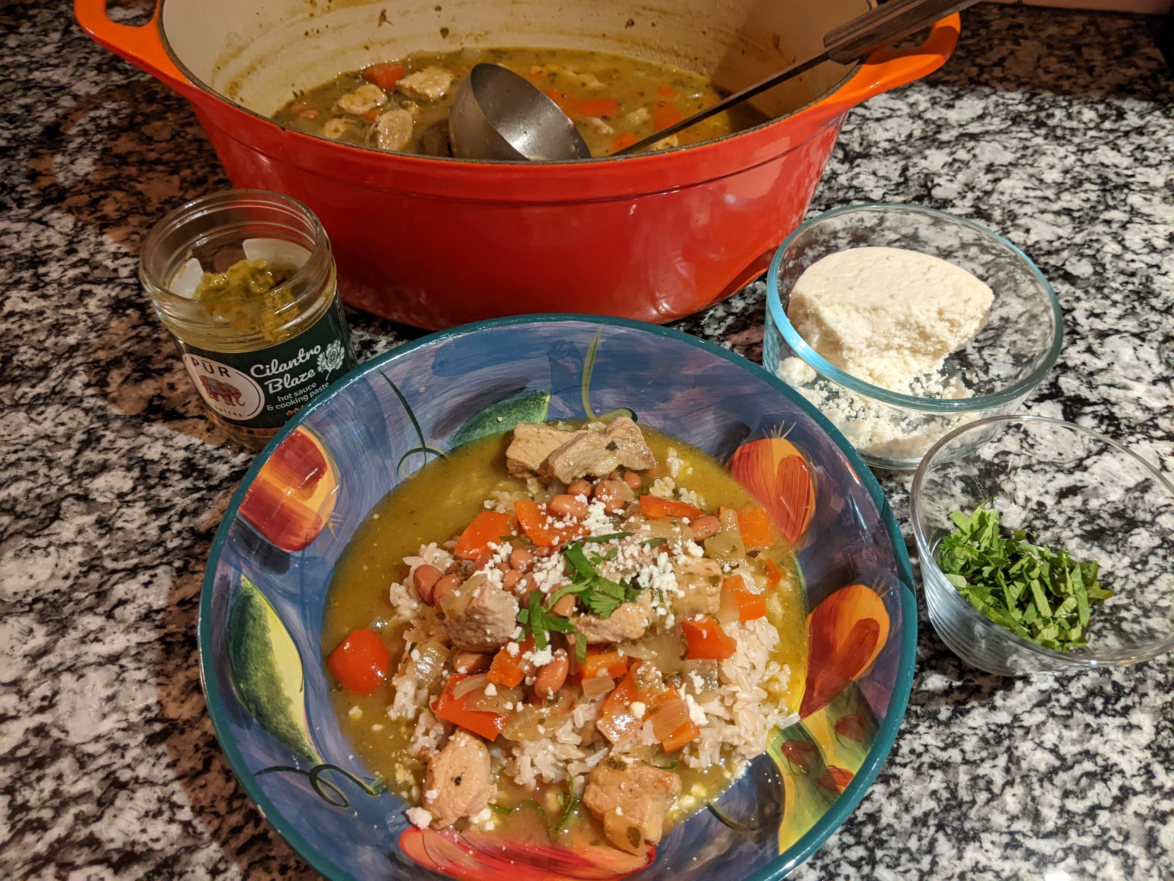 Cilantro Lime Pork Stew