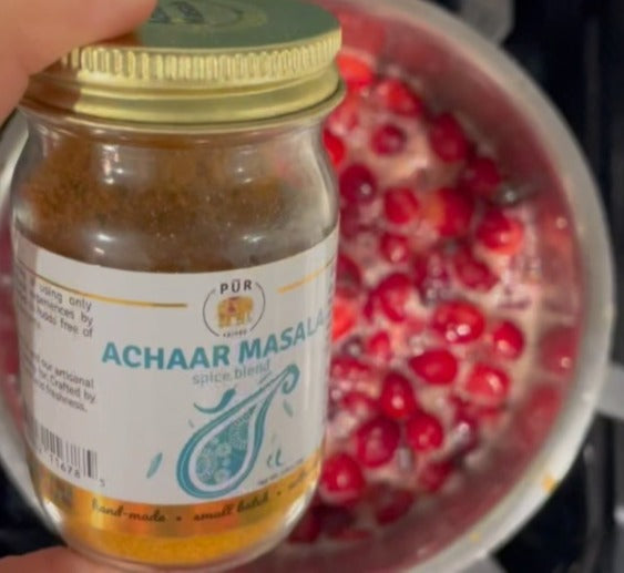 Achaari Cranberry Sauce