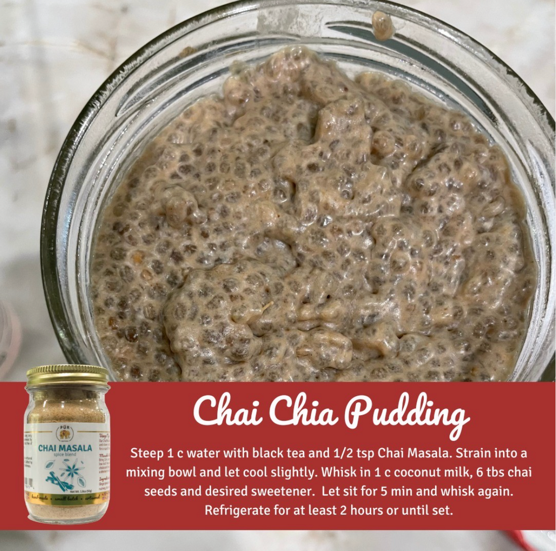 Chai Chia Pudding