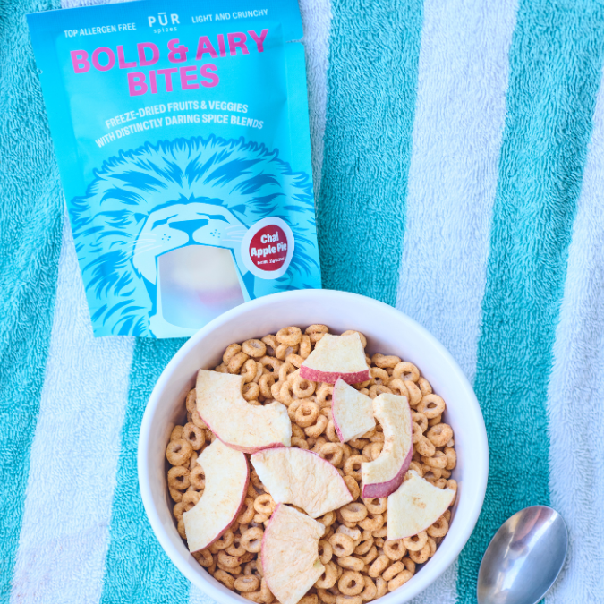 Chai Apple Pie with Cereal