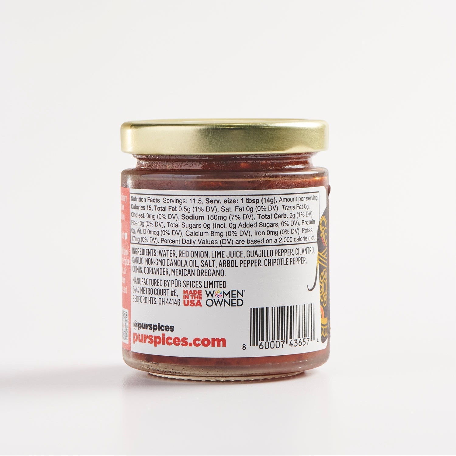 Chipotle Fire Sauce | Small-Batch, Allergen-Free | PUR – PUR